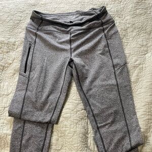 Eddie Bauer fleece lined leggings Large Tall